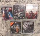 Ps3 Games 5 Assorted Games (Injustice, Assassin's Creed, Mass Effect 3, Etc.)