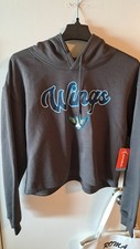 Official Dallas Wings Cropped WNBA hoodie in a classic pullover style. L NEW
