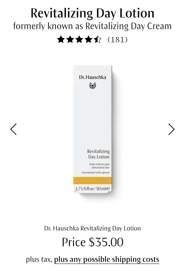¡NUEVO! Loción de día revitalizante Dr. Hauschka - 1,7 fl oz - caducidad 26/12 Foto 2 de 3