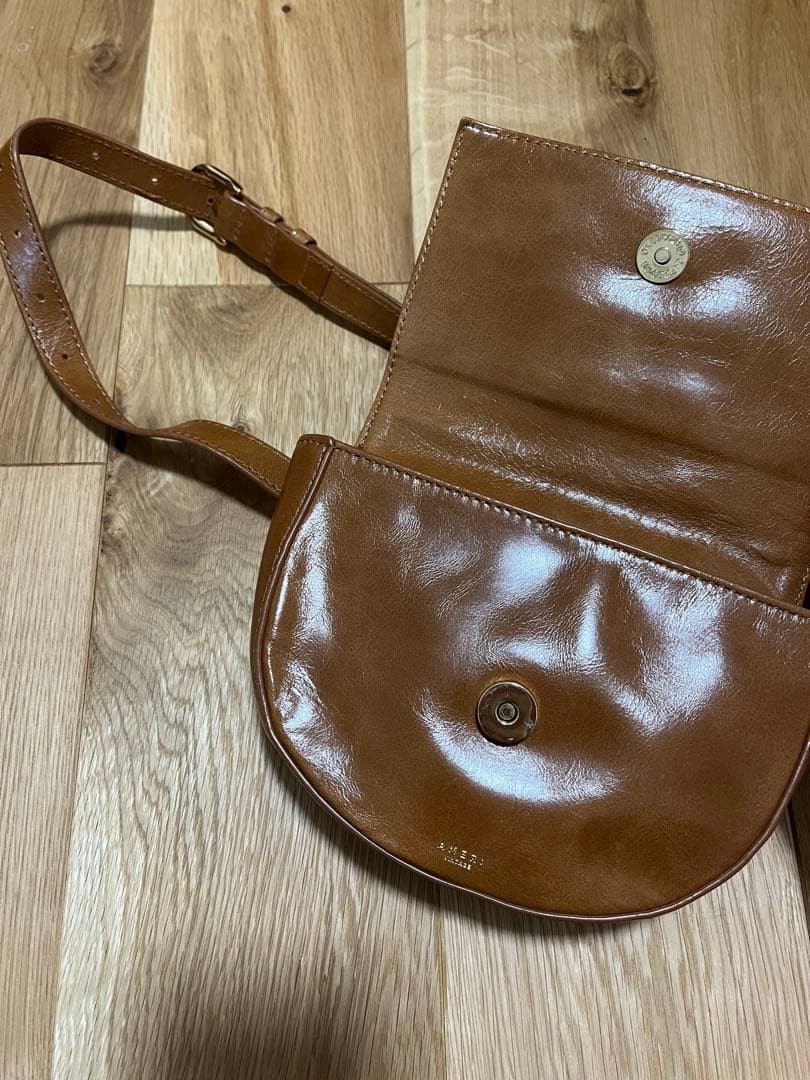 Ameri Vintage Brown Waist Pouch Retro - image 2