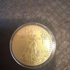 Gold American Eagle