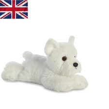 Cuddly 8-Inch Westie Dog - Perfect Plush Gift for Birthdays & Christmas