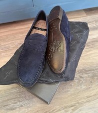 Paul Smith Navy Shoes UK 8 Brand New with Box Made In Italy
