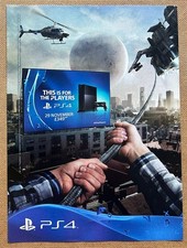 PS4 - 2013 full page UK magazine ad SONY PLAYSTATION