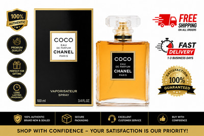 CHANEL COCO 3.4 oz Women's Eau De Parfum Spray Fragrance Perfume