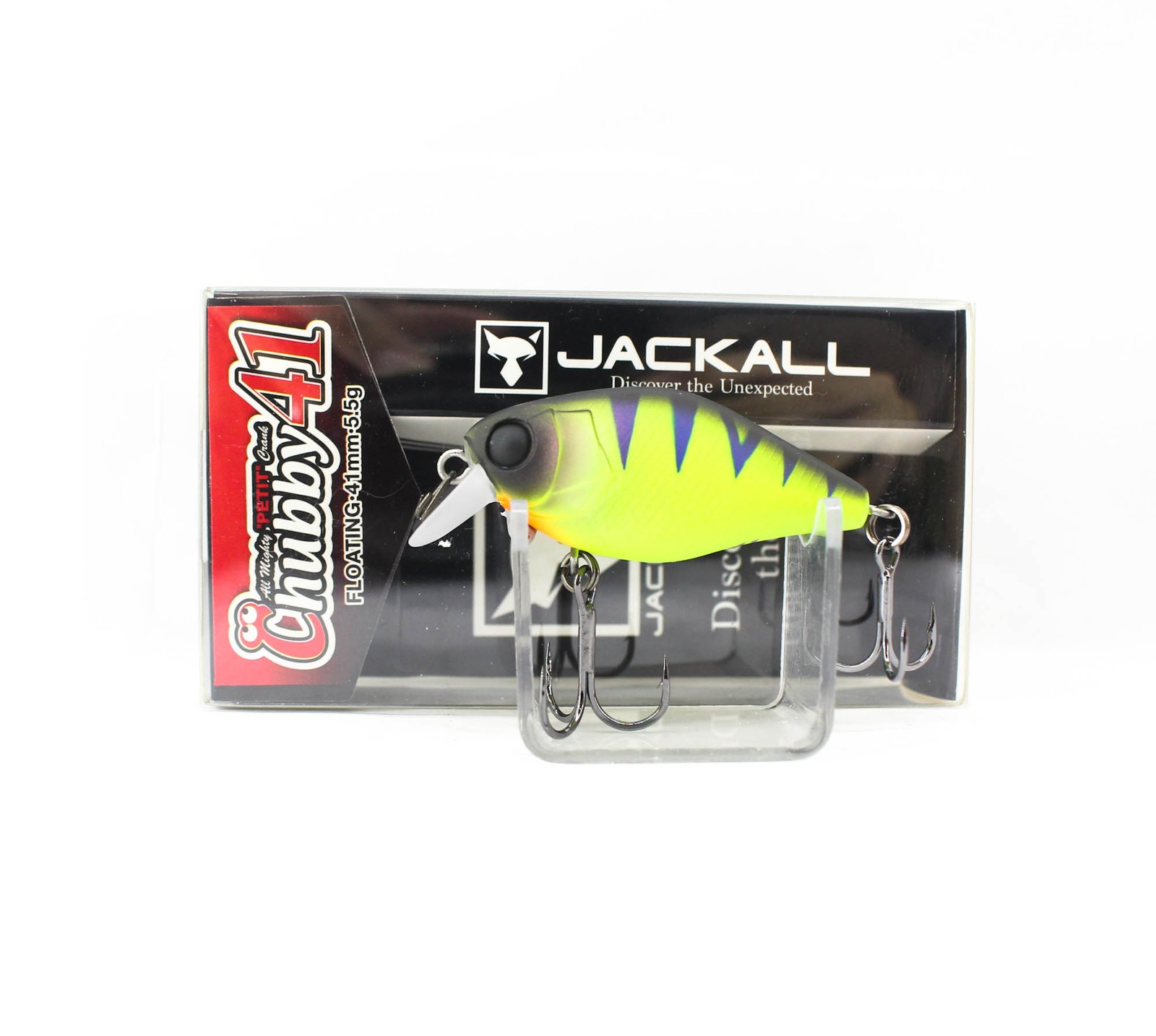 Jackall Chubby 41F Floating Lure UV Mat Chart Perch (0616)