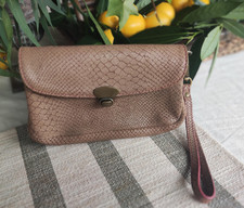•●✿ Super Tasche Leder Clutch LIEBESKIND  braun •●✿⊱ ●✿⊱ sehr geräumig