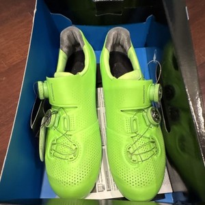Shimano RC9 SH-RC901 Green Road Cycling Shoes 3-Bolt Clipless Dial