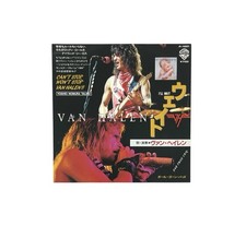Van Halen I’ll Wait Japanese Promo 7” Vinyl Record 45 Eddie Alex David Lee Roth