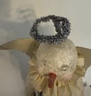 Bethany Lowe Foust Rare Large 18” Christmas Snow Angel EUC Folk Art Paper Mache — photo 5