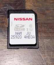 Genuine Nissan OEM Memory Card - Nissan (25920-4HB3A) CARD