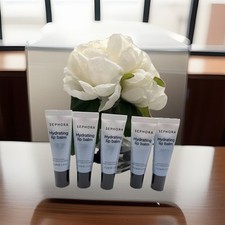 5 Sephora Vegan Hydrating Lip Balm -Shade: 1 Clear - 10g Full Size