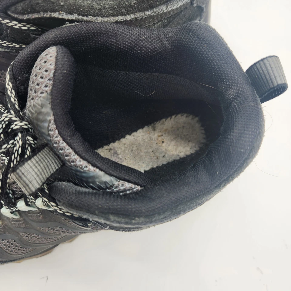Zapatos de senderismo MERRELL de granito para mujer talla 10 gris antracita Vibram Moab Hi-Top Foto 3 de 4