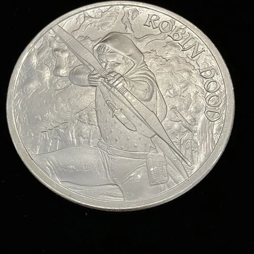 SilverTowne Mint Medieval Legends Series Robin Hood 1oz .999 Fine Silver Round A