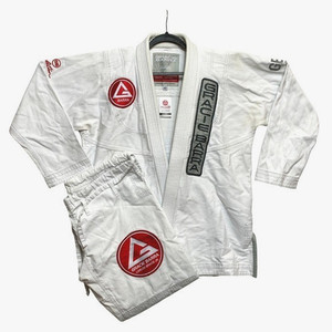 Gracie Barra Jiu Jitsu Gi Kimono Set Suit BJJ Uniform White A2 With Pants