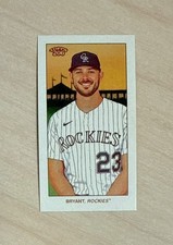 KRIS BRYANT - 2022 Topps 206 [Base] - Wave 4 - #38 - COLORADO ROCKIES
