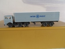 LKW mit Auflieger "INTER FROST" Fahrzeug 1:160 Wiking Spur N 279