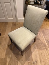 6 Stunning Upholstered Dining Style Chairs with Solid Wood Frame And Legs Fabric
