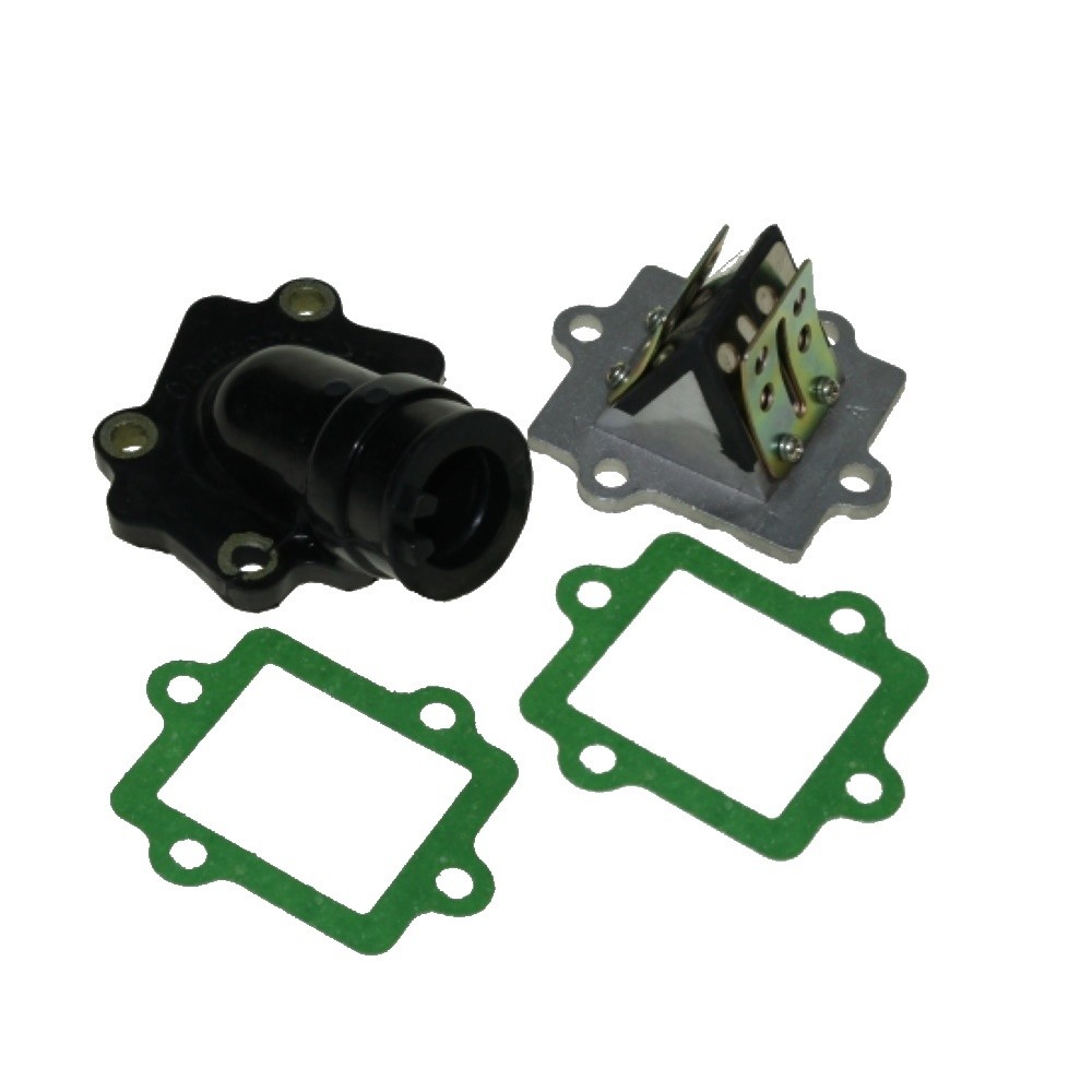 Ansaugstutzen Membranblock Set für Yamaha YE 50 Zest Baujahr 1993-1999 NEU