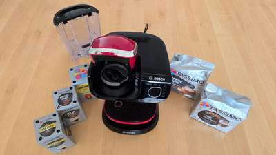Tassimo Kaffeemaschine 6003_01, rot
