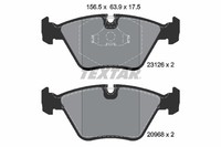 Textar Bremsbelagsatz Scheibenbremse Q+ 2312601 FüR Jaguar X27 XJ40 Xjsc XJ81 Xk