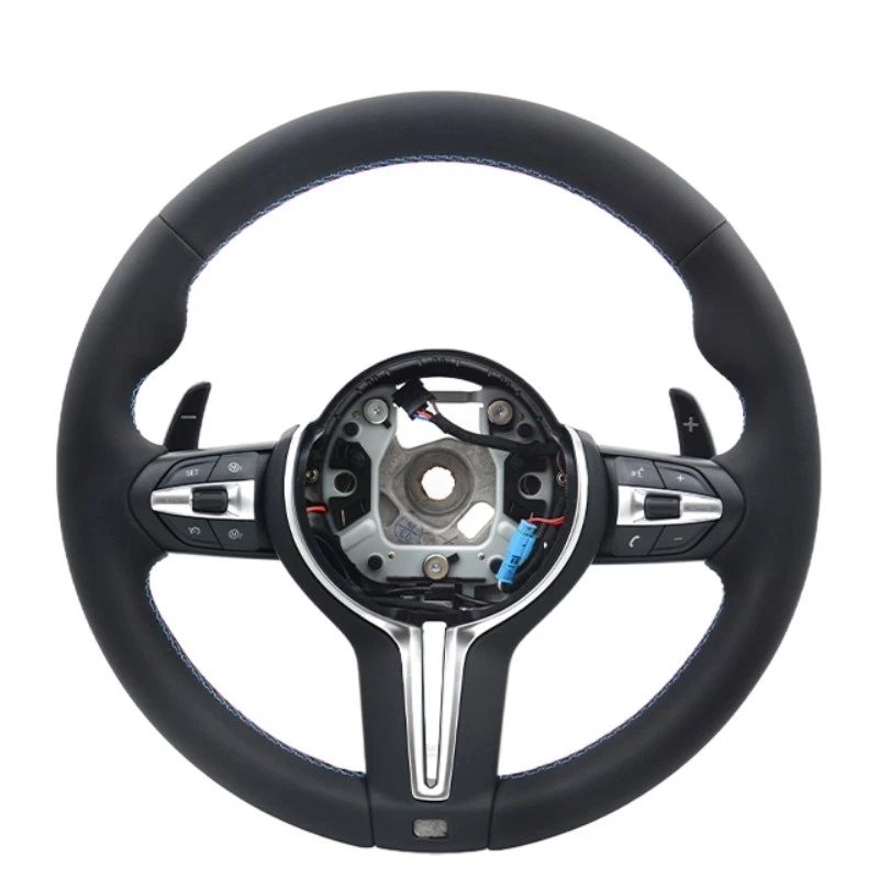 For BMW 5/6/7 Series F10 F06 F07 F11 F12 F13 F01 F02 640i 650i M Steering Wheel - Imagem 2 de 4