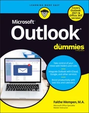 Outlook For Dummies, Office 2021 Edition (For Dummies (ComputerTech)) - GOOD