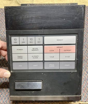 Quasar Microwave Control Panel and Circuit Board Model No.  MQ9968W
