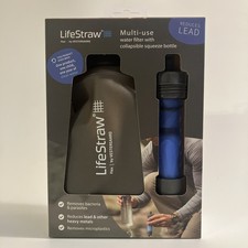 LifeStraw Flex de VesterGaard Multiuso Wtr Filtro con Botella Plegable 22oz-NUEVO