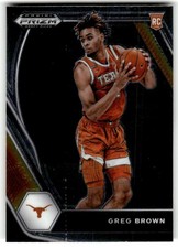 2021-22 Panini Prizm Draft Picks - Greg Brown III #27 (RC)