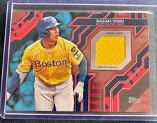 2025 Topps Series 1 - City Connect Swatch Collection CC-MY Masataka Yoshida /150