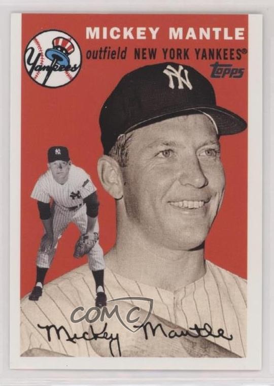 2007 Topps Mickey Mantle Story Mickey Mantle #MMS34 HOF 0t2
