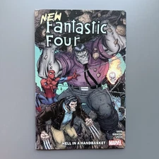 New Fantastic Four Hell In A Handbasket TPB Peter David Wolverine Spider-Man