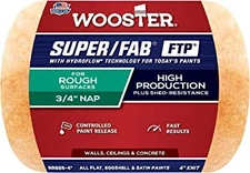 Wooster Genuine 4" Super/Fab FTP 3/4" Nap Roller Cover - RR925-4