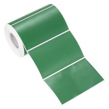 500Pcs Rectangular Color Coding Labels, 5"x3" Labels Sticker Roll, Dark Green