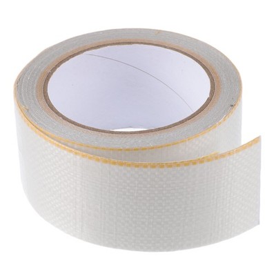 Car Tarpaulin Repair Tape, 1.97''x26.25ft PE White, 1pc