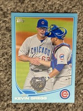 2013 Topps Update Series - Kevin Gregg #US166 Blue - Chicago Cubs