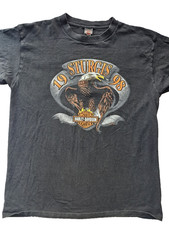Vintage Mens 1998 Harley-Davidson Sturgis Mot...