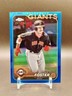2024 Topps Pro Debut Chrome Cole Foster Blue Refractor #/150 Giants Prospect
