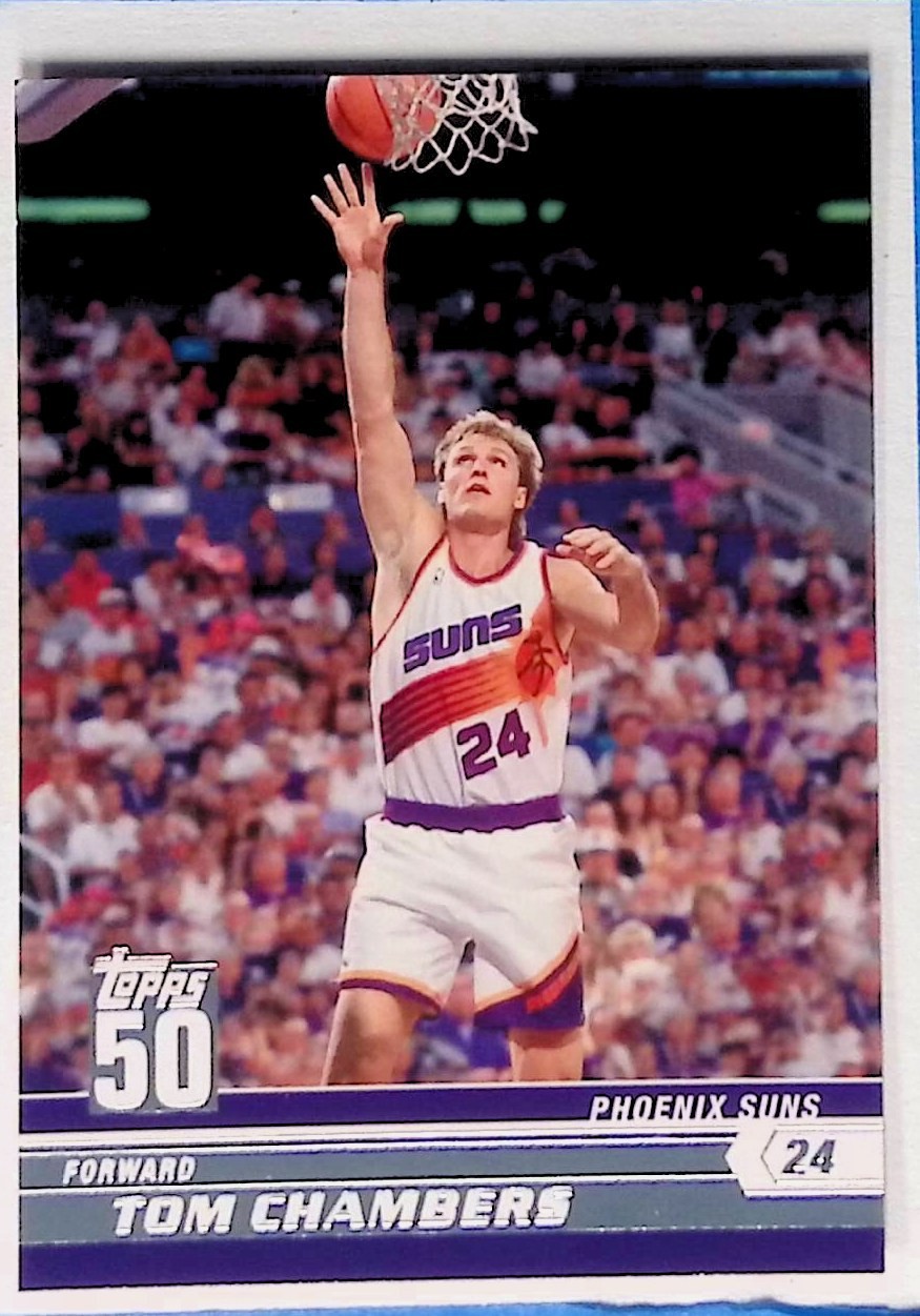 TOM CHAMBERS  SUNS  2007-08 TOPPS 50th ANNIVERSARY #24