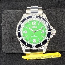Invicta Specialty Men's Watch 40mm-Steel 49346 Diver Style Green Face S/S