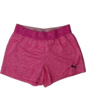 Puma M&auml;dchen Grafik Sport Shorts 10-11 Jahre Medium rosa Polyester BZ08