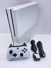 Microsoft Xbox One S 1TB White Console With Controller, Tested Fully Working