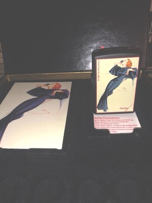 Zippo Lighter The Petty Girl Series II Satin Doll 1999 New In Box