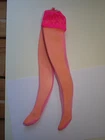 Vintage Barbie Doll Close Ups Hot Pink Stockings Hose EXCELLENT