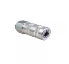 Grease Gun End Nipple Hydraulic 1/8 BSP Coupler 4 Jaw Type Heavy Duty Connector