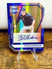 Tyler Hardman Rookie Die-Cut Auto /64 2021 Panini Elite #153 Yankees