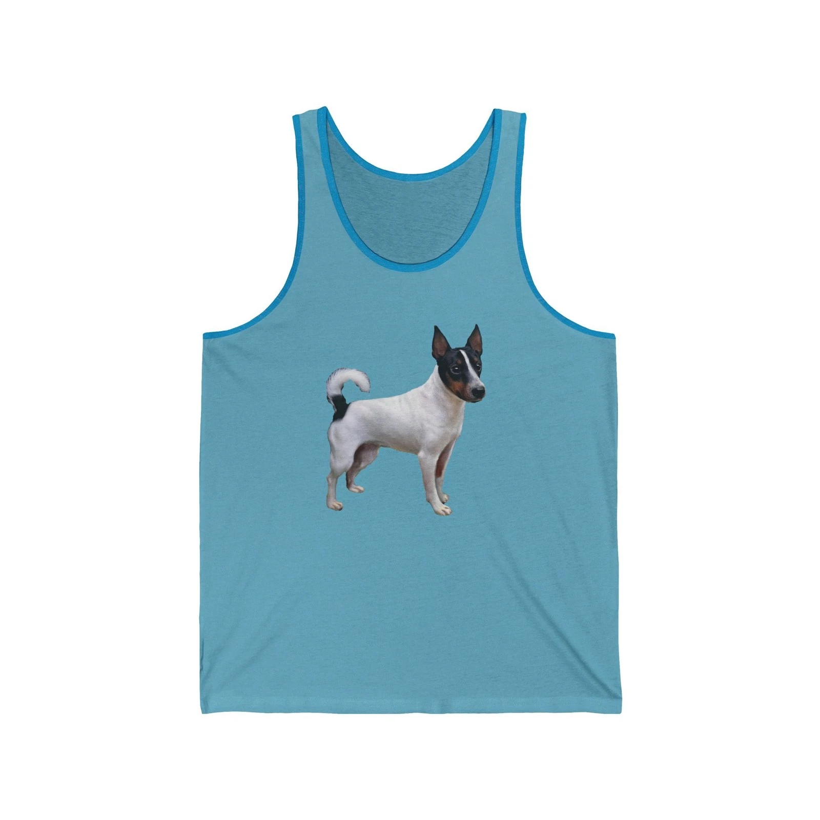 Japanese Terrier Unisex Jersey Tank Top - Summer Casual Wear
Opens in a new window or tab