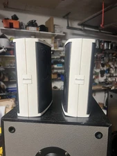 2 Boston Acoustics VRS Micro Bi-Direction Surround Speakers Beige Home Theater