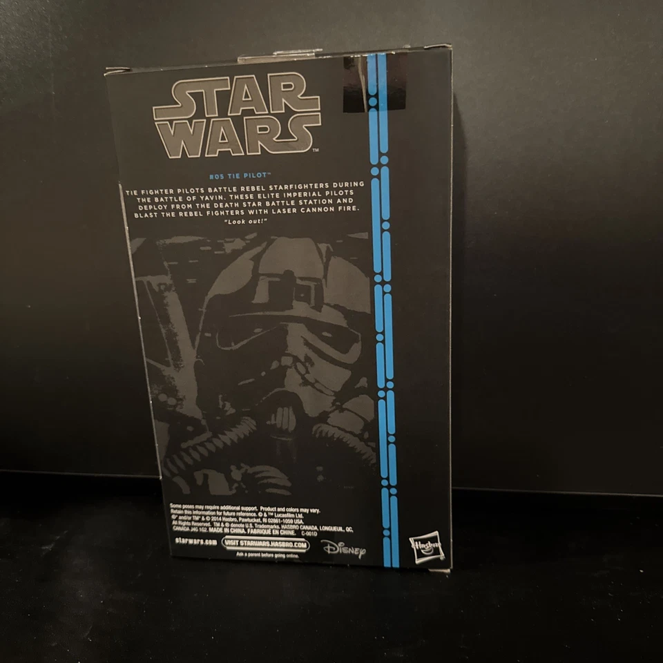 Figura de acción Star Wars Black Series Tie Pilot #05 Blue Line 6" Foto 4 de 4